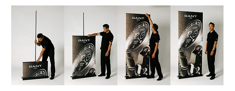 Premium Retractable Banner Stands